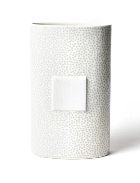 Happy Everything Small Dot Big Oval Vase - Thumbnail 5