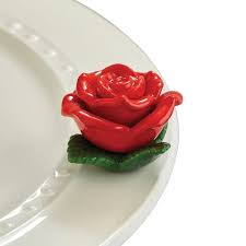 Nora Fleming Red Rose Mini