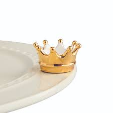 Nora Fleming Gold Crown Mini