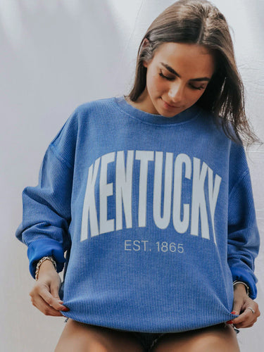 Kentucky Collegiate Corded Sweatshirt