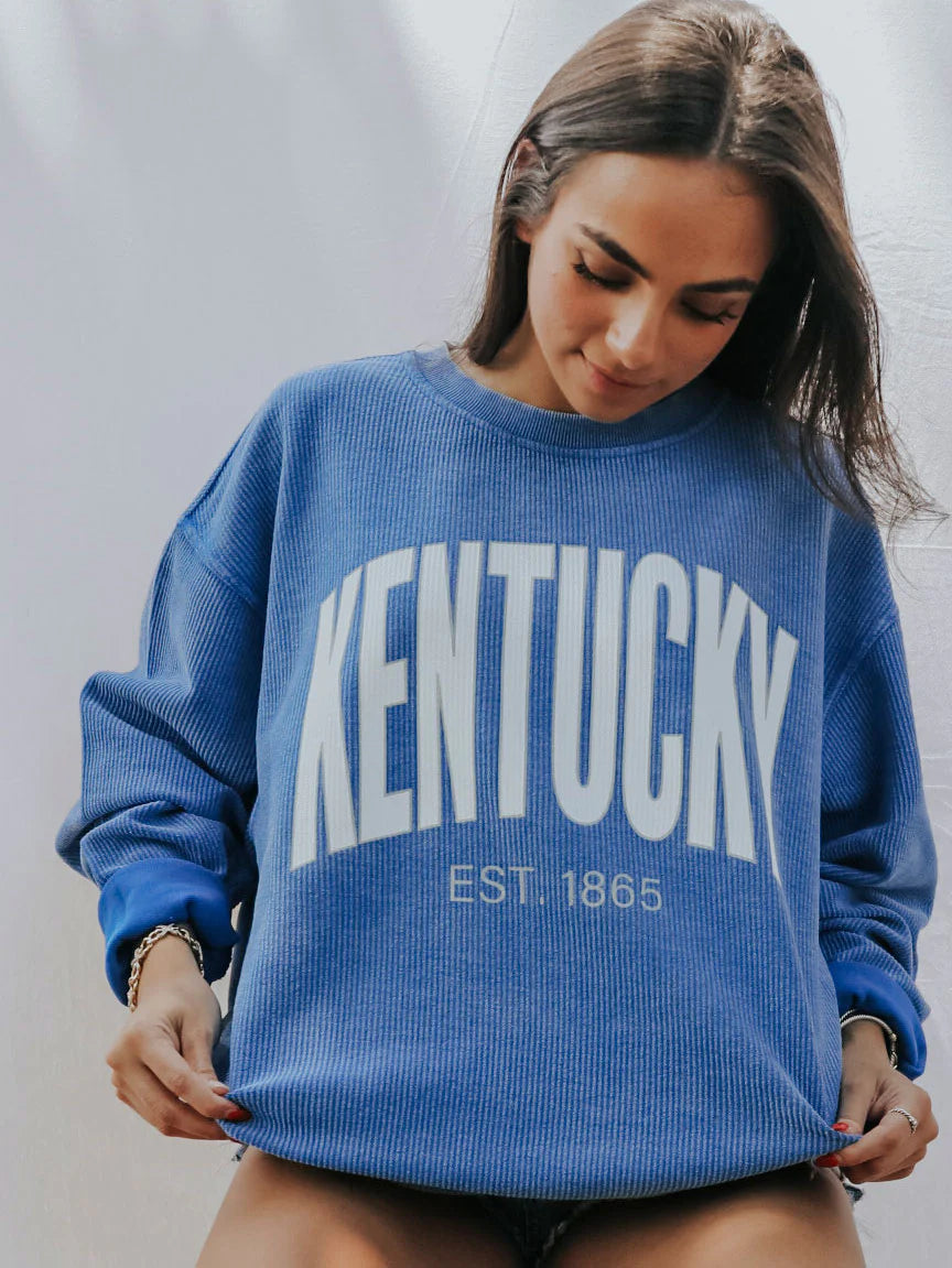 Kentucky Collegiate Corded Sweatshirt