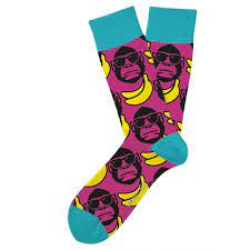 Funky Monkey Socks