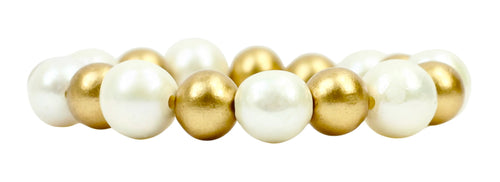Bourbon and Boweties Baroque Pearl Kendley 2 Bracelet