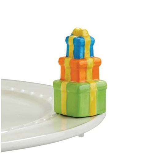Nora Fleming Stack Of Presents Mini