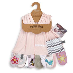 Mommy & Me Activity Scarf Pink