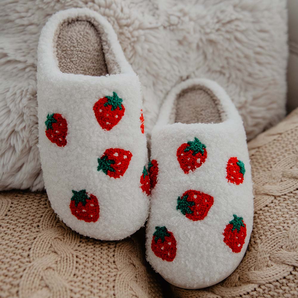 Baby fuzzy clearance slippers