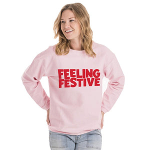 Feeling Festive Corded Sweatshirt