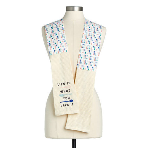 Life Is What You Bake It Kitchen Boa